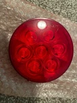 Peterson M826R-7 Round Led Stop, Turn & Tail Light, 4-INCH New. Fixed Price $18.95.