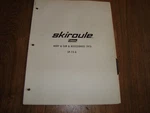 1973 Skiroule Body & Cab Parts List Catalog Manual Wwio. Fixed Price $12.50.