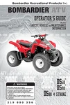 Bombardier DS90 DS50 4 Stroke, Atv 2005 Owners Manual Bound Book. Fixed Price $64.90.