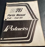 1976 Polaris Snowmobile Colt, S/s Parts Manual P/n 9910376 (073). Fixed Price $19.99.