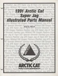 1991 Arctic Cat Snowmobile Super Jag Parts Manual 2254-659 (278). Fixed Price $20.98.