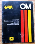 John Deere Jd 440C Skidder Grapple Operators & Maintenance Manual Log. Fixed Price $37.99.