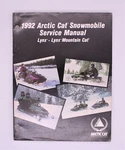Arctic Cat '92 Lynx-lynx Mountain Service Manual Part Number 2254-735. Fixed Price $13.99.