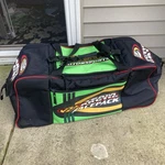 Vintage Team Arctic Cat Snowmobile Luggage Bag Huge Rolling Duffel Gear 35. Fixed Price $155.00.