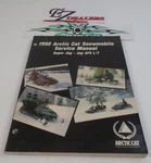 1992 Arctic Cat Snowmobile Super Jag, Afs L/t Service Manual 2254-731. Fixed Price $29.99.