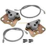 Front Brake Calipers W/pads & Lines For Polaris Magnum 325 330 500 2X4 4X4 01-04. Fixed Price $52.99.