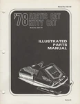 1978 Arctic Cat Snowmobile Kitty Parts Manual P/n 0185-100 (179). Fixed Price $36.28.