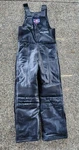 Polaris Sz Genuine Leather Snowmobile Winter Bib Overalls Pants Black. Fixed Price $149.99.