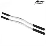 Aluminum Snowmobile Trailer Ski Tie Down Hold Bars W/black Boots New 1 Pair. Fixed Price $71.49.