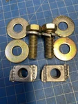 Tie Down Keeper Block Triton 07728 W/ 1-1/2 X3/8 Bolt + Washer Set Pack Lot. Fixed Price $24.23.