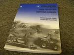 2003 Polaris Frontier Touring & Classic Snowmobile Service Repair Manual 9918050. Fixed Price $116.49.