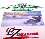 1994 Arctic Snowmobile Thundercat, Puma, Kitty Ext, Fold Out Brochure. Fixed Price $19.99.