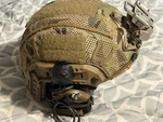 Ops-core Multicam Devgru Maritime Ballistic Helmet W/ Peltors & Wilcox G19 Large. Fixed Price $1650.00.