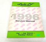 Arctic Cat 1996 Jag, Deluxe & Panther Service Manual 2255-306. Fixed Price $23.75.