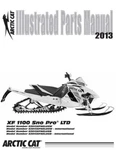 Arctic Cat 2013 Xf 1100 Sno Pro Ltd Parts Manual New. Fixed Price $27.00.