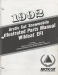 1992 Arctic Snowmobile Wildcat Efi Parts Manual 2254-755 (265). Fixed Price $23.98.