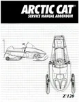 2000 Arctic Cat Z 120 Snowmobile Service Manual Supplement : 2256-253. Fixed Price $103.97.