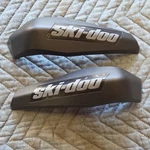 Ski Doo Right Side - Hand Guard Cap 517305602 Grey / Black. Fixed Price $30.00.