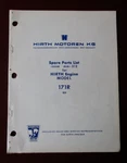 Hirth Motoren Kg Engine Model 171R Spare Parts List Manual. Fixed Price $12.99.