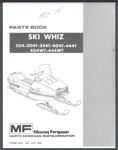 1973-75 Massey Ferguson 304T 344T 404T 444T 404WT 444WT Parts Manual 81 Pg. Fixed Price $21.95.