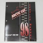 Arctic Snowmobile Service Manual Bearcat 340/440 1998 P/n 2255-718. Fixed Price $14.04.