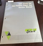 1987 Arctic Cat Jag, Panther, & Super Service Manual 2254-351 (782). Fixed Price $29.99.