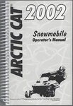 2002 Arctic Cat Snowmobile Operator's Manual P/n 2256-397 (720). Fixed Price $29.99.