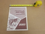1969 Johnson Skee Horse 2093 Snowmobile Parts Manual Catalog Book Original. Fixed Price $14.00.