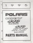 1995 Polaris Snowmobile Indy 440, Sks Parts Manual 9912903 (186). Fixed Price $24.98.
