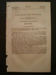 Government Report 1856 Edwin Stevens Patent Air To Furnaces & Steam Engines. Fixed Price $22.00.