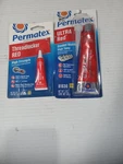 Permatex 27100 High Strength Threadlocker Red 6ML & Ultra Gasket Maker 81630. Fixed Price $19.95.