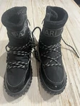 Pajar Canada Waterproof Boots Black Sz. 7-7.5 Nwt. Fixed Price $56.00.