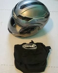 Unisex Motorcycle Helmets Full Face Modular Back Lighs Dot 54S Sz Sold As. Fixed Price $112.50.