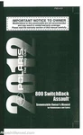 2012 Polaris Switchback Assault 1.3 And 2.0 Snowmobile Owners Manual : 9923351. Fixed Price $41.68.