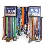 Gone For Run Deluxe Bibfolio+ Race & Display Wall Mounted Medal.... Fixed Price $117.28.