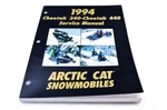 New Oem 2255-013 1994 Arctic Cat Snowmobiles Cheetah 340/440 Service Manual Nos. Fixed Price $45.89.