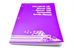 New Oem 2255-127 1995 Arctic Bearcat 340 & 440 Snowmobile Service Manual Nos. Fixed Price $57.37.