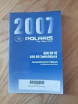 Nice Oem Polaris 2007 Switchback Iq 600 Ho Snowmobile Owners Operator Manual. Fixed Price $16.00.