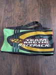 Arctic Cat Team Duffle Bag Adjustable Strap Zip Green Black Yellow. Fixed Price $90.00.