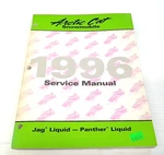 Arctic Cat 1996 Jag Liquid & Panther Service Manual 2255-307 Artic. Fixed Price $23.75.