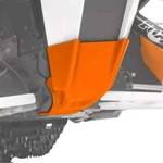 Arctic Cat Snowmobile Front Skid Plate 5639-747, Orange. Fixed Price $82.00.