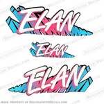 Fits Ski Doo Elan Snowmobile Decal Kit - 1996. Fixed Price $94.95.