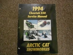 1994 Arctic Cat Cheetah 550 Service Repair Shop Manual P/n 2255-002. Fixed Price $13.99.