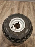 2005 Polaris Predator 50 Front Wheel Rim & Tire 16X6.5-7 Assembly 0451776-486. Fixed Price $50.00.