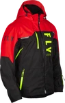 Fly Racing 470-52092X Carbon Jacket Black/red. Fixed Price $339.95.