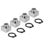 4X Snowmobile Trailer Insert Nut & Snap Ring Kit 04414 03400 For Triton Xt Lt. Fixed Price $13.43.