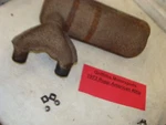 1973 Rupp American Tr 440 40HP Tohatsu Muffler Exhaust Manifold Y Pipe Header. Fixed Price $98.00.