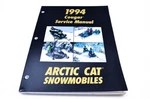 New Oem 2255-004 1994 Arctic Cat Snowmobiles Cougar Service Manual Nos. Fixed Price $49.49.