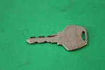 Nos Genuine Kawasaki Single Key Pre-cut 28 SS550 A1 Interceptor 1982 27008-3509. Fixed Price $6.95.