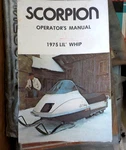 Scorpion Snowmobile 1975 Lil' Whip Operators Manual. Fixed Price $37.57.